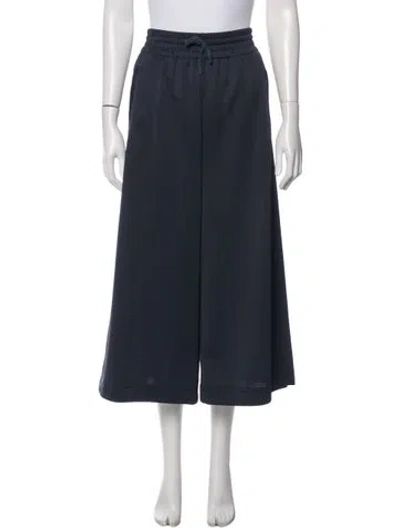 Pre-owned Goop G. Label Wide Leg Pants In Blue