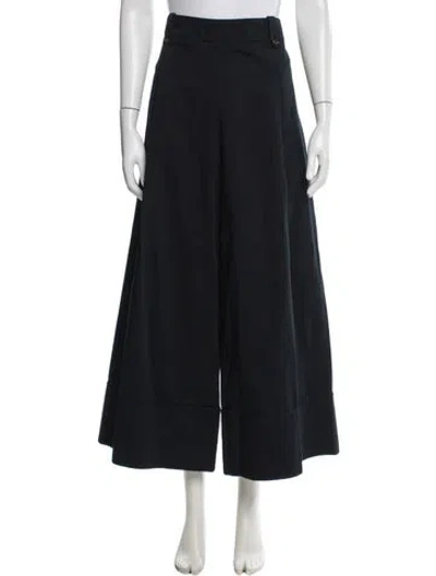 Pre-owned Goop G. Label Wide Leg Pants In Blue