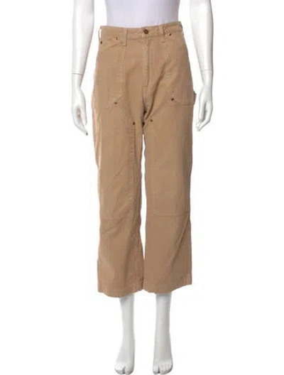 Pre-owned Goop G. Label Wide Leg Pants In Brown