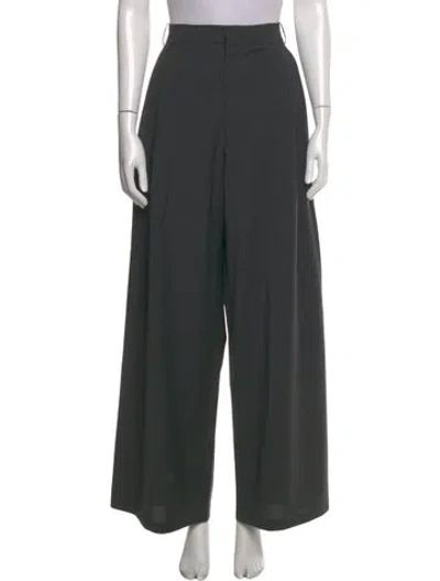 Pre-owned Goop G. Label Wide Leg Pants In Gray