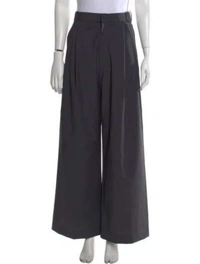 Pre-owned Goop G. Label Wide Leg Pants In Gray