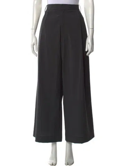 Pre-owned Goop G. Label Wide Leg Pants In Gray