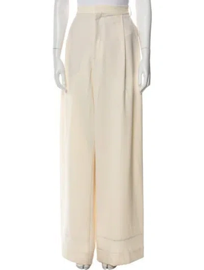 Pre-owned Goop G. Label Wide Leg Pants In Neutral