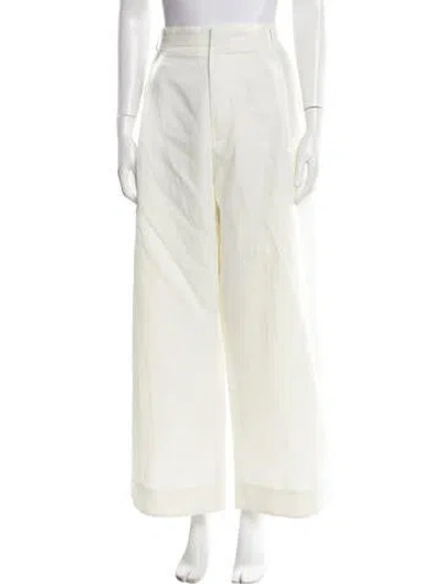 Pre-owned Goop G. Label Wide Leg Pants In Neutral