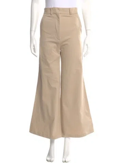 Pre-owned Goop G. Label Wide Leg Pants In Neutral