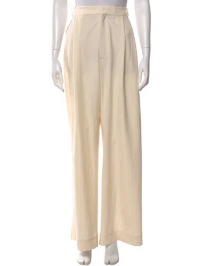 Pre-owned Goop G. Label Wide Leg Pants In Neutral