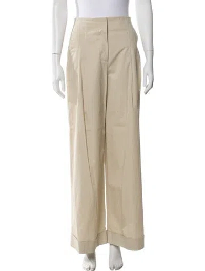 Pre-owned Goop G. Label Wide Leg Pants In Neutral