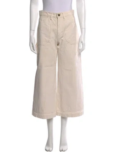 Pre-owned Goop G. Label Wide Leg Pants In Neutral