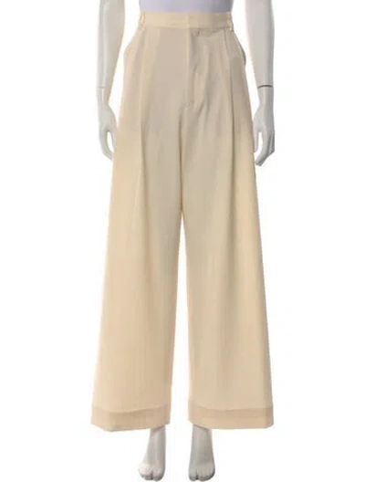 Pre-owned Goop G. Label Wide Leg Pants In Neutral