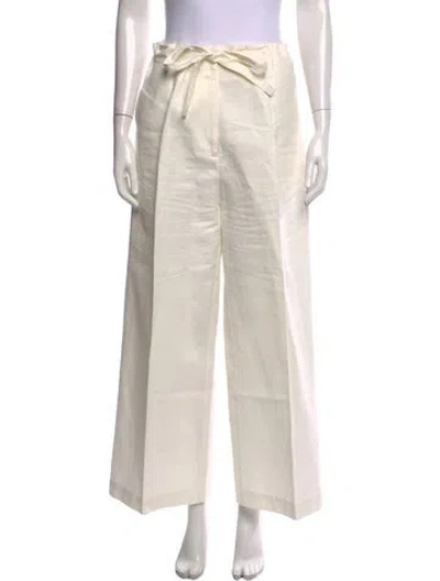 Pre-owned Goop G. Label Wide Leg Pants In Neutral