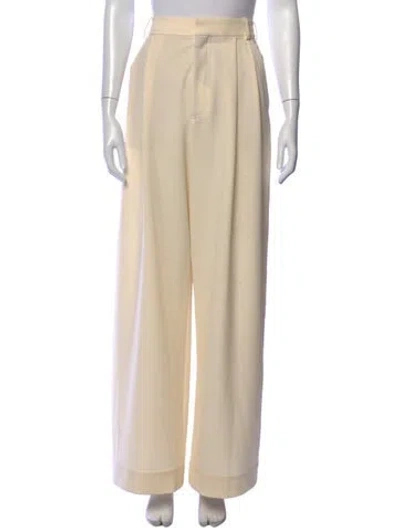 Pre-owned Goop G. Label Wide Leg Pants In Neutral