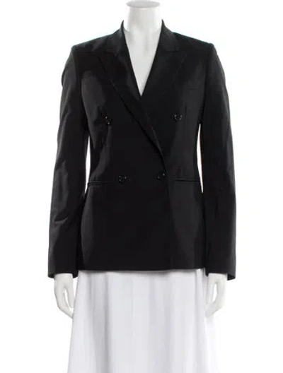 Pre-owned Goop G. Label Wool Blazer In Black