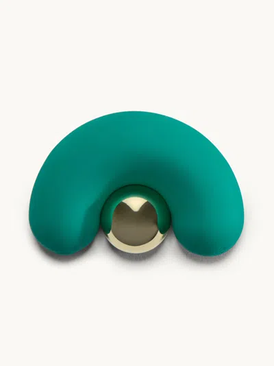Goop Wellness Viva La Vulva Vibrator In Green