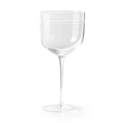 Goop X Cb2 Noemie Red Wine Glass In Metallic