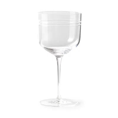 Goop X Cb2 Noemie White Wine Glass In Transparent