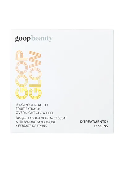 GOOP GOOPGLOW 15% GLYCOLIC ACID OVERNIGHT GLOW PEEL 12 PACK