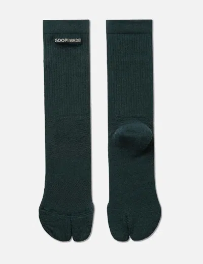Goopimade “gka-02” Softbox Coolmax® Tabi Socks In Green