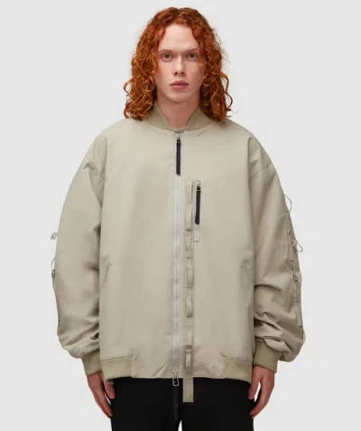 Goopimade ”n7_1j” Bomber Jacket In Bone