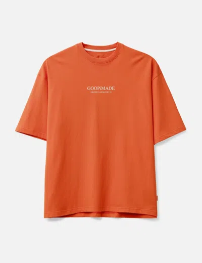 Goopimade “rai-03t” Illustrative Concept. Weapon Tee In Orange