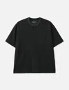 Goopimade “wr-03t” The New-tech Pocket Tee（technical Fabric） In Black