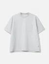 Goopimade “wr-03t” The New-tech Pocket Tee（technical Fabric） In Gray