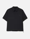 Goopimade X Tightbooth “gtb-01l” The Sandglass Tech Polo In Black