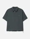 Goopimade X Tightbooth “gtb-01l” The Sandglass Tech Polo In Green