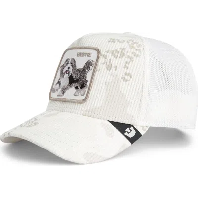 Goorin Bros . Bestie Camo Embroidered Patch Trucker Hat In Neutral