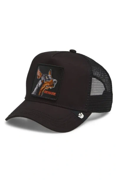 Goorin Bros . Beware Doberman Snapback Trucker Hat In Brown