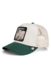 Goorin Bros . Bulletproof Rhino Patch Snapback Trucker Hat In Neutral