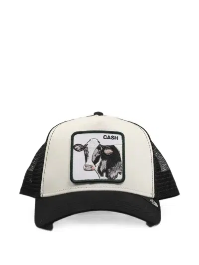 Goorin Bros Cash Cow Patch-detail Mesh-panel Baseball Cap In Neutral
