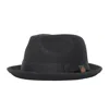 Goorin Bros Ryan Pointo Wool Pork Pie Hat In Black
