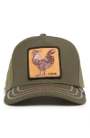 Goorin Bros . Cock Field Rooster Patch Snapback Hat