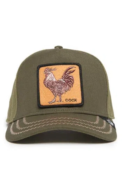 Goorin Bros . Cock Field Rooster Patch Snapback Hat