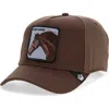 Goorin Bros . Dark Horse Patch Snapback Baseball Cap In Brown