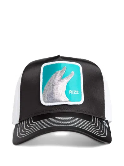 Goorin Bros Embroidered-patch Trucker Cap In Black