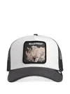 Goorin Bros Embroidered-patch Mesh-panel Cap In White