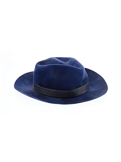 Pre-owned Goorin Bros Fedora In Blue