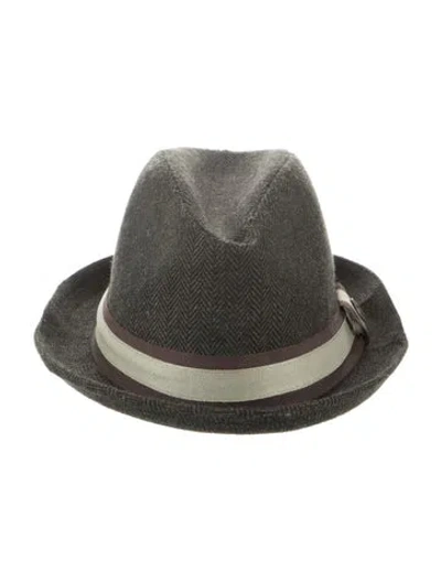Pre-owned Goorin Bros . Felt Fodera In Green