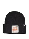 Goorin Bros Flamingo-patch Beanie In Black