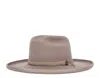 Goorin Bros Garden Plains Wool Felt Wide Brim Fedora Hat Taupe 100-0116-tau In Multi