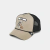 Goorin Bros . Gb2 Goat Trucker Hat In Khaki/black