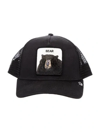 Pre-owned Goorin Bros Graphic Trucker Hat In Black