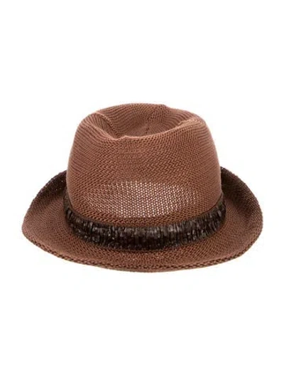 Pre-owned Goorin Bros Hat In Brown