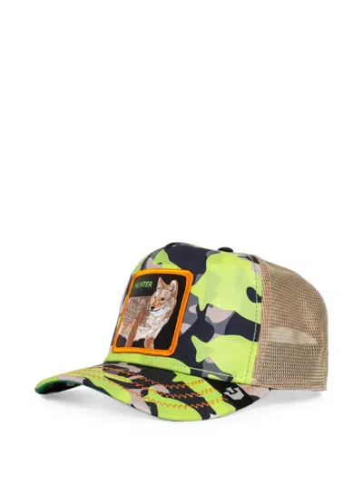 Goorin Bros Hunter Camouflage-print Patch-detail Baseball Cap In Multi