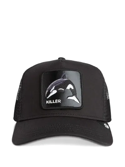Goorin Bros Killer Square-patch Cap Hat In Black