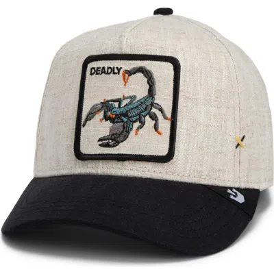 Goorin Bros . Lethal Twill Baseball Cap In Black