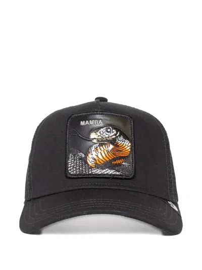 Goorin Bros Logo-patch Cap In Black