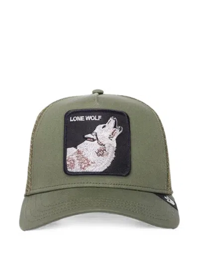 Goorin Bros Lone Wolf Mesh-panel Cap In Green