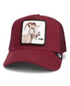 Goorin Bros Men's Burgundy Himothy Adjustable Trucker Hat